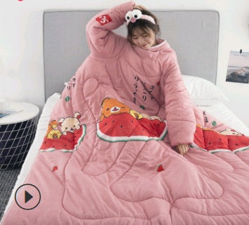 Winter Lazy Quilt with Sleeves - 𝓢𝓱𝓸𝓹𝓵𝓮𝓬𝔂