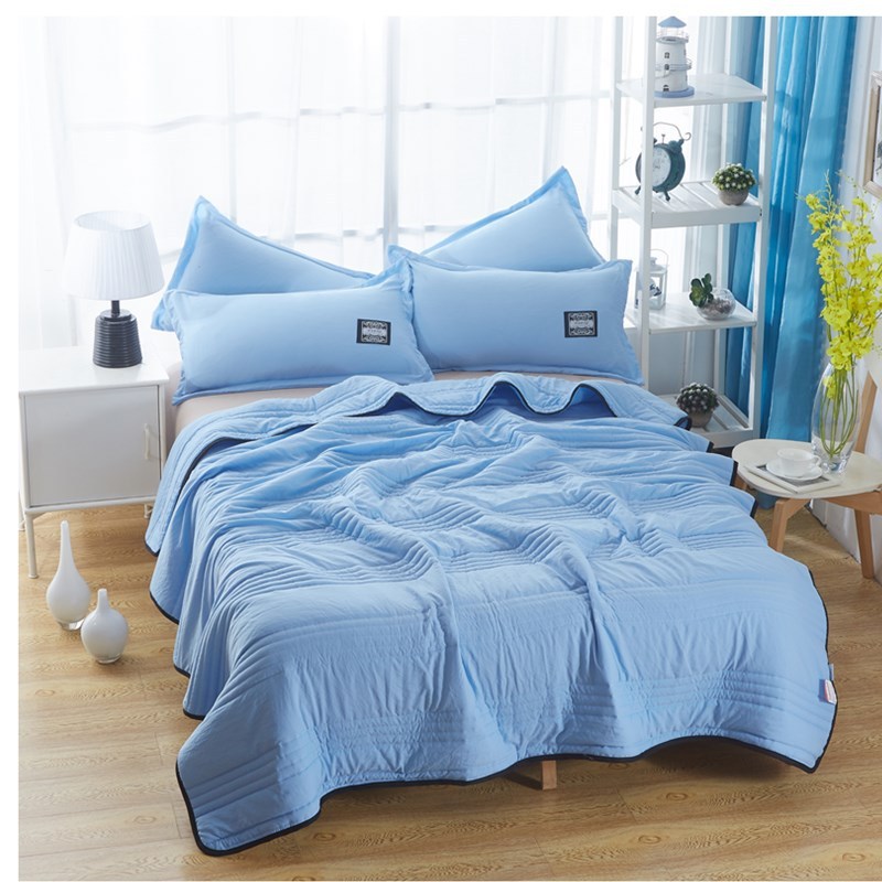 Cooling Blankets Pure Color Summer Quilt Plain Summer Cool Quilt Compressible Air-conditioning Quilt Quilt Blanket - 𝓢𝓱𝓸𝓹𝓵𝓮𝓬𝔂