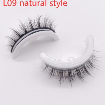 Reusable 3D Mink Lashes Natural False Eyelashes Self Adhesive Fake Glue Free Makeup Eyelash Extension Silk - 𝓢𝓱𝓸𝓹𝓵𝓮𝓬𝔂