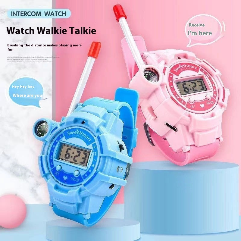 A Pair Of Children's Toy Walkie-talkie Watch Long-distance HD Wireless Call - 𝓢𝓱𝓸𝓹𝓵𝓮𝓬𝔂
