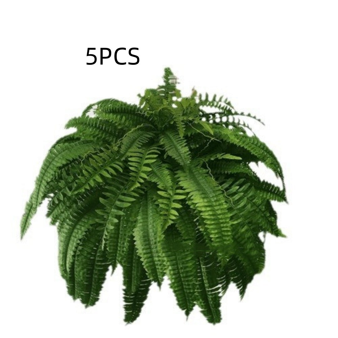 Artificial Fern Flower Arrangement Green Plant Plastic Crafts - 𝓢𝓱𝓸𝓹𝓵𝓮𝓬𝔂
