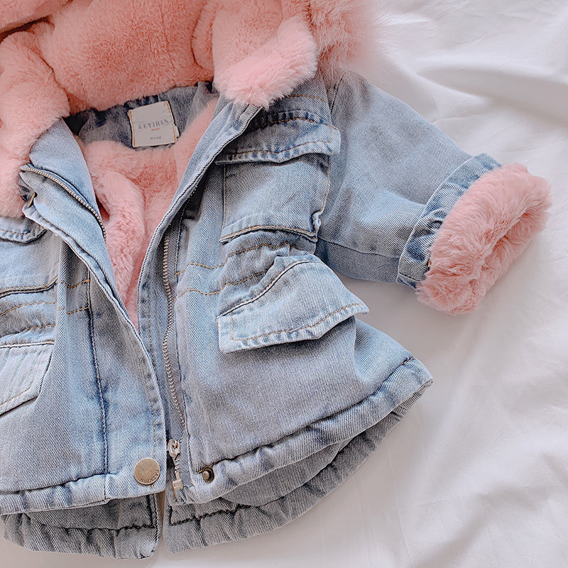 Girl denim coat - 𝓢𝓱𝓸𝓹𝓵𝓮𝓬𝔂