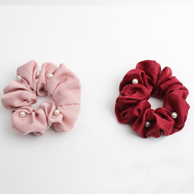 Creative rubber band fabric hair accessories hair ring - 𝓢𝓱𝓸𝓹𝓵𝓮𝓬𝔂
