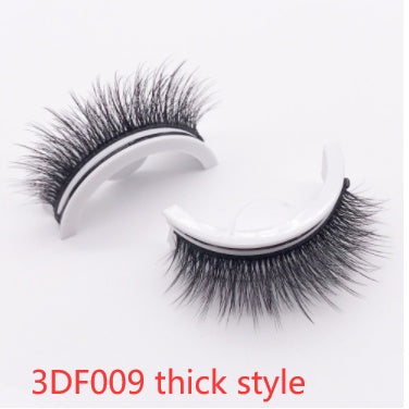 Reusable 3D Mink Lashes Natural False Eyelashes Self Adhesive Fake Glue Free Makeup Eyelash Extension Silk - 𝓢𝓱𝓸𝓹𝓵𝓮𝓬𝔂