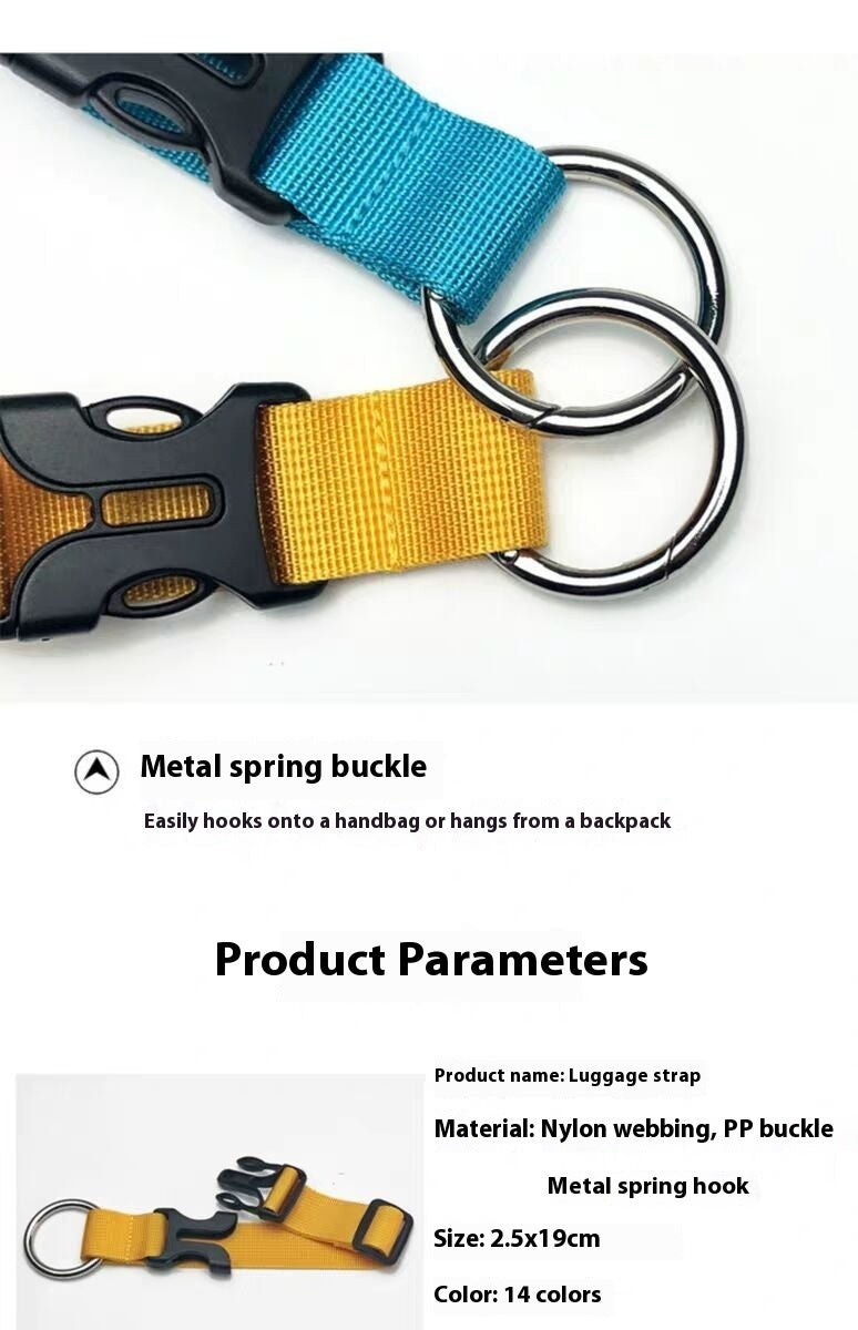 External Luggage Strap With Multifunctional Elastic Buckle - 𝓢𝓱𝓸𝓹𝓵𝓮𝓬𝔂