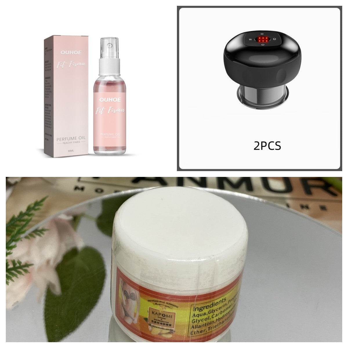 Electric Vacuum Cupping Massage Body Cups Anti-Cellulite Therapy Massager For Body Electric Guasha Scraping Fat Burning Slimming - 𝓢𝓱𝓸𝓹𝓵𝓮𝓬𝔂