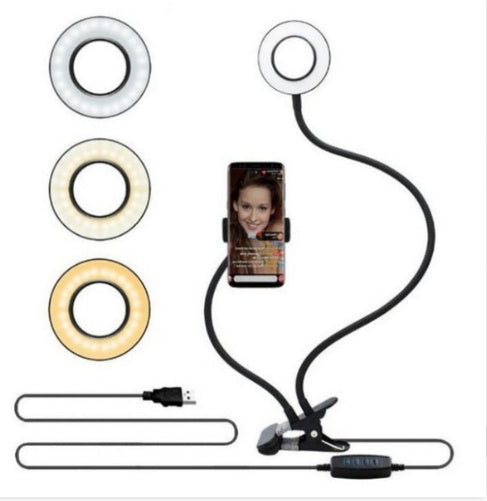 LED Selfie Ring Light for Live Adjustable Makeup Light-8cm Stand - 𝓢𝓱𝓸𝓹𝓵𝓮𝓬𝔂