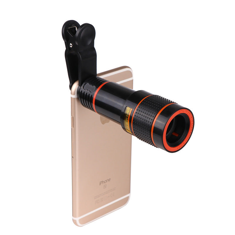 Zoom Mobile Phone Clip-On Retractable Telescope Camera Lens For  Galaxy S3 S4 S5 S6 S7 Edge Phone - 𝓢𝓱𝓸𝓹𝓵𝓮𝓬𝔂