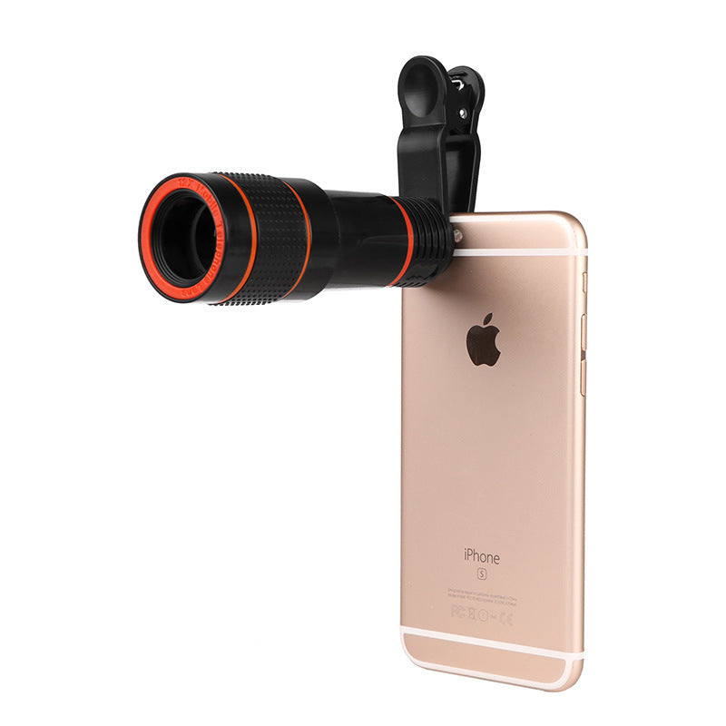 Zoom Mobile Phone Clip-On Retractable Telescope Camera Lens For  Galaxy S3 S4 S5 S6 S7 Edge Phone - 𝓢𝓱𝓸𝓹𝓵𝓮𝓬𝔂