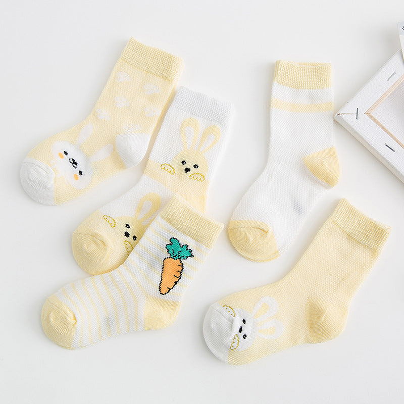 Cotton breathable male and female baby socks - 𝓢𝓱𝓸𝓹𝓵𝓮𝓬𝔂