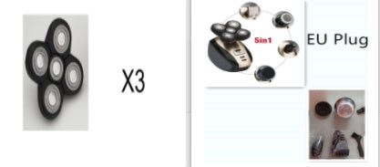 5 In 1 Multifunctional Electric Shaver 5 Blade Razor For Men Shaved Head Rechargeable Shaving Machine Beard Nose Hair Trimmer - 𝓢𝓱𝓸𝓹𝓵𝓮𝓬𝔂