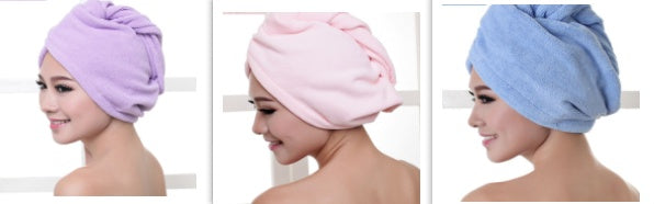 Women's Hair Dryer Cap, Absorbent Dry Hair Towel - 𝓢𝓱𝓸𝓹𝓵𝓮𝓬𝔂