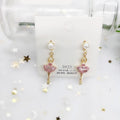 Pearl Southeast Asia Bow Women's Star Zircon Golden Euro-Korean Ear Team - 𝓢𝓱𝓸𝓹𝓵𝓮𝓬𝔂