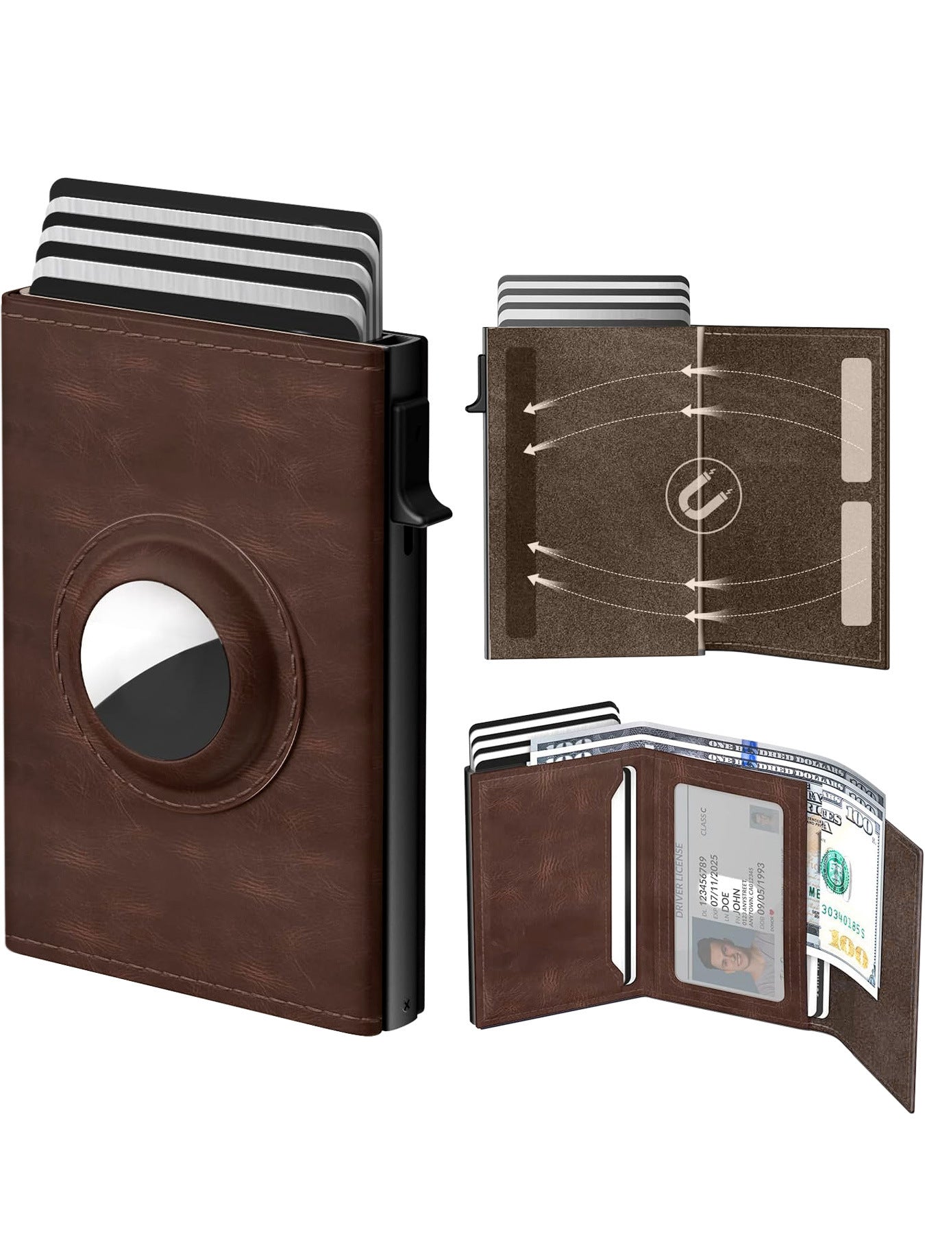 Men's Ultra-thin Smart Wallet Card Clamp - 𝓢𝓱𝓸𝓹𝓵𝓮𝓬𝔂
