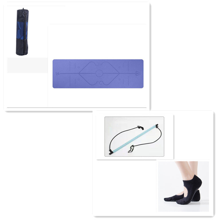 Stretching Pilates Stick Yoga Home Stretch Training Puller Multifunctional Fitness Stick - 𝓢𝓱𝓸𝓹𝓵𝓮𝓬𝔂