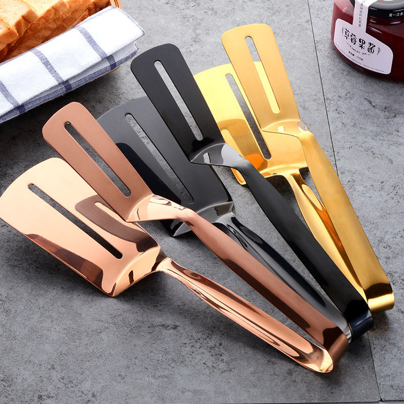 BBQ Stainless Steel Fryer Clamp Strainer Filter Spoon With Clip Food Kitchen Oil-Frying BBQ Filter Cooking Tools - 𝓢𝓱𝓸𝓹𝓵𝓮𝓬𝔂