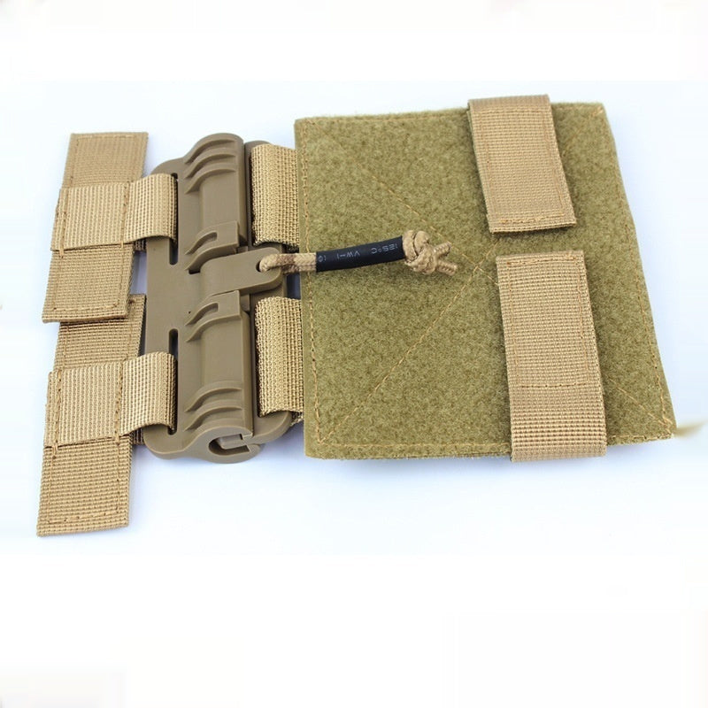 Tactical Vest Universal Modification Fast Tunnel Response Slide Fastener