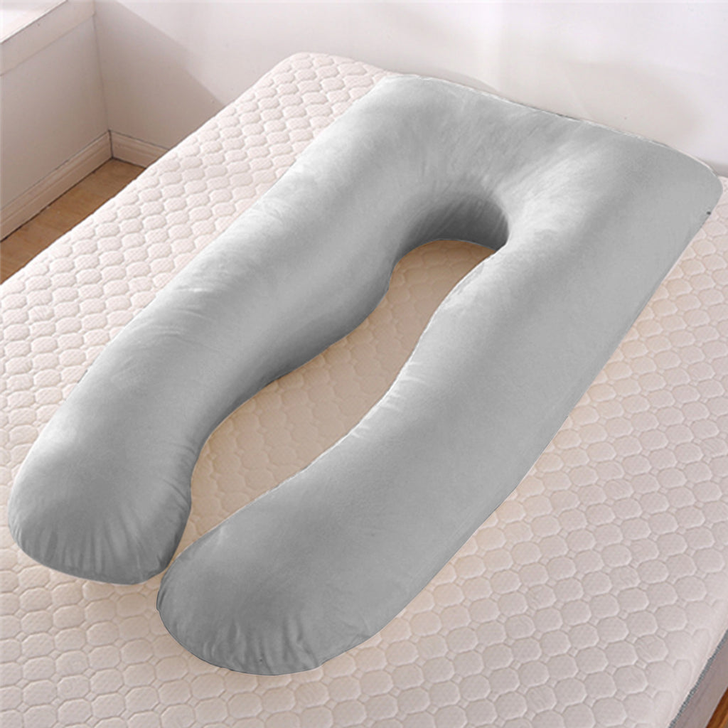 Summer Sleeping Support Pillow For Pregnant Women U Shape Maternity Pillows Pregnancy Ice Silk - 𝓢𝓱𝓸𝓹𝓵𝓮𝓬𝔂