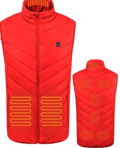 Heated Vest Smart Electric Heating Jacket Men Women Waistcoat Winter - 𝓢𝓱𝓸𝓹𝓵𝓮𝓬𝔂