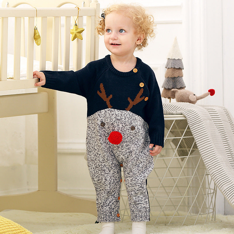 Children's Christmas knitted sweater - 𝓢𝓱𝓸𝓹𝓵𝓮𝓬𝔂