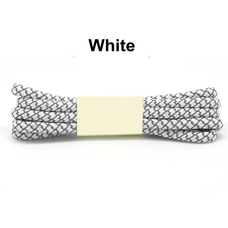Universal reflective shoelaces highlight