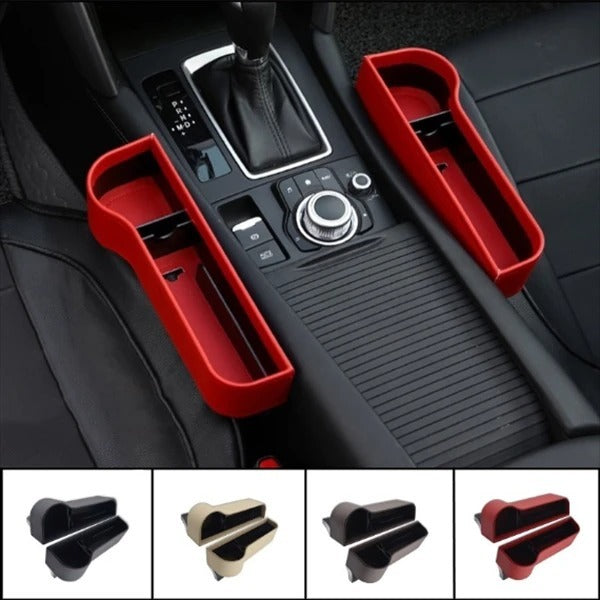 PU Car Organizer Seat Gap Storage Box Car Seat Side Slit for Wallet Phone Coins Cigarette Keys Cards Car Accessories - 𝓢𝓱𝓸𝓹𝓵𝓮𝓬𝔂