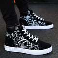 Spring high top shoes Korean Edition men''s shoes - 𝓢𝓱𝓸𝓹𝓵𝓮𝓬𝔂