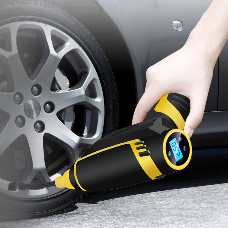 Automatic Portable Handheld Digital LED Smart Car Air Compressor - 𝓢𝓱𝓸𝓹𝓵𝓮𝓬𝔂