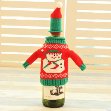 Knitted Christmas Bottle Set - 𝓢𝓱𝓸𝓹𝓵𝓮𝓬𝔂