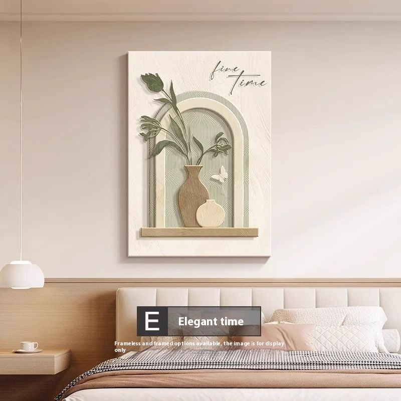 Decorative Painting Cream Style Abstract Line Character Mural - 𝓢𝓱𝓸𝓹𝓵𝓮𝓬𝔂