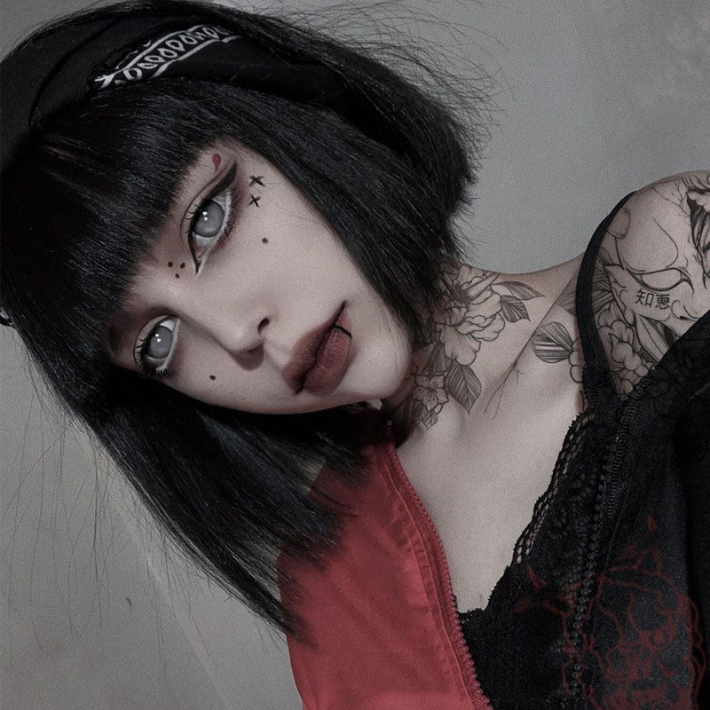 Bobo Light Golden Chemical Fiber Short Hair Headgear - 𝓢𝓱𝓸𝓹𝓵𝓮𝓬𝔂