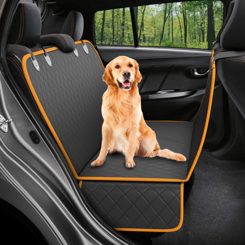 Dog Car Seat Cover View Mesh Pet Carrier Hammock Safety Protector Car Rear Back Seat Mat With Zipper And Pocket For Travel - 𝓢𝓱𝓸𝓹𝓵𝓮𝓬𝔂