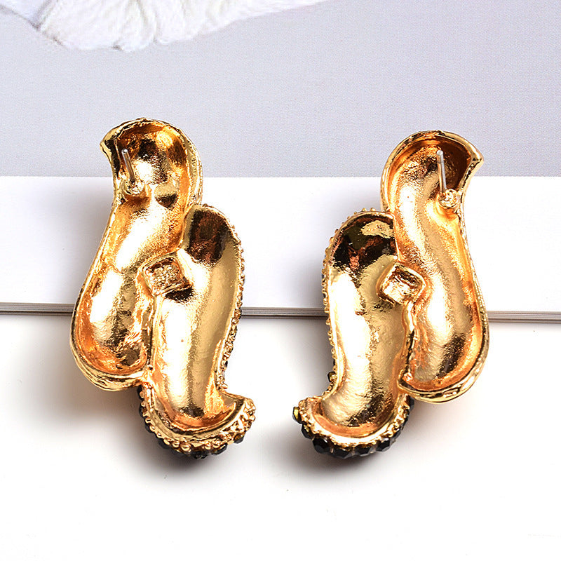 European And American Style Trendy Earrings Diamond - 𝓢𝓱𝓸𝓹𝓵𝓮𝓬𝔂