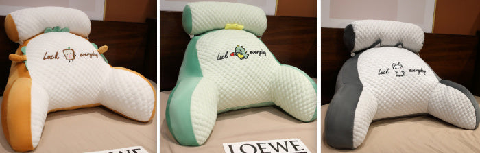 Sofa Fluffy Cushion Luncheon Pillow Triangle Reading Cushion Bedside Soft Large Backrest Lumbar Cushion Office Chair Cushion - 𝓢𝓱𝓸𝓹𝓵𝓮𝓬𝔂