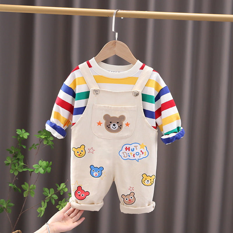 Boys' Top Overalls Suit - 𝓢𝓱𝓸𝓹𝓵𝓮𝓬𝔂