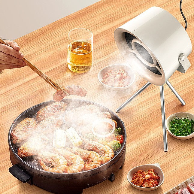 2024 New Portable Desktop Exhaust Fan Small Kitchen Hood Extractor Barbecue USB Charging Desktop Range Hoods Mini Suction Cooker Hood Kitchen Gadgets - 𝓢𝓱𝓸𝓹𝓵𝓮𝓬𝔂