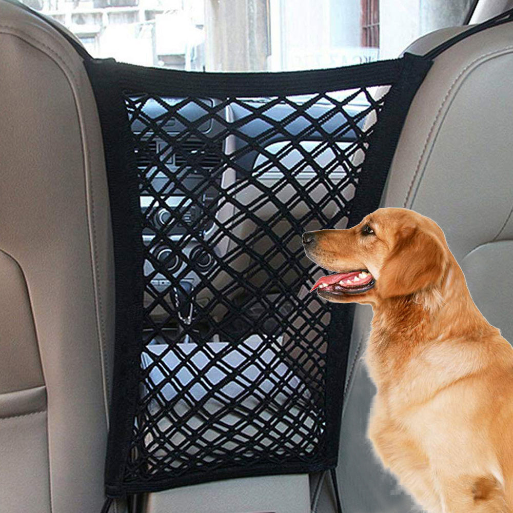 Elastic Car Pet Fence Dog Safety Isolation Net Children Travel Isolation Barrier Mesh Dog Fence Anti-collision Mesh Pet Supplies - 𝓢𝓱𝓸𝓹𝓵𝓮𝓬𝔂