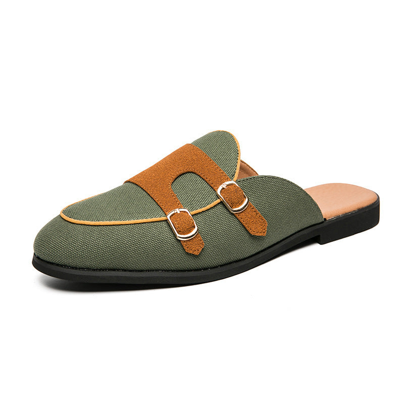 Men's Casual Summer Breathable Closed Toe Semi-slipper Sandals - 𝓢𝓱𝓸𝓹𝓵𝓮𝓬𝔂