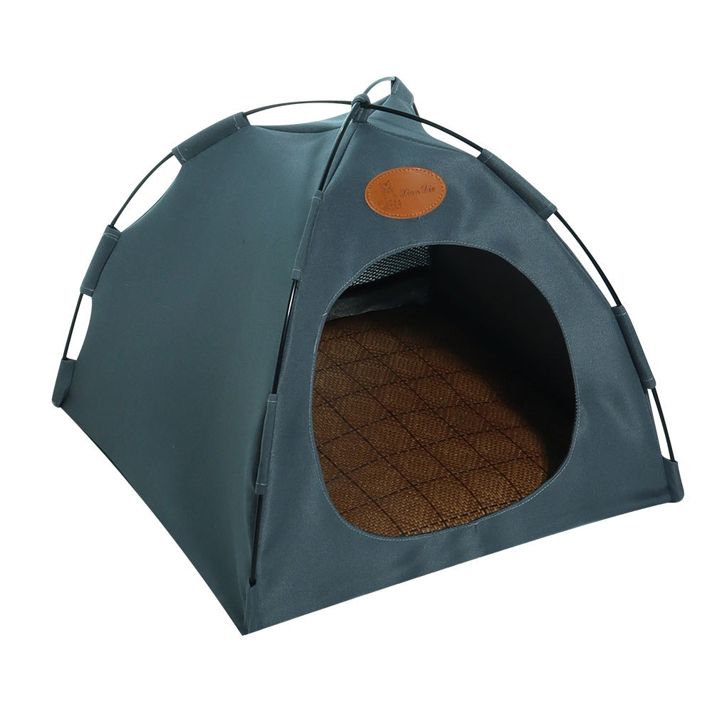 Foldable Cat Outdoor Canvas Tent - 𝓢𝓱𝓸𝓹𝓵𝓮𝓬𝔂