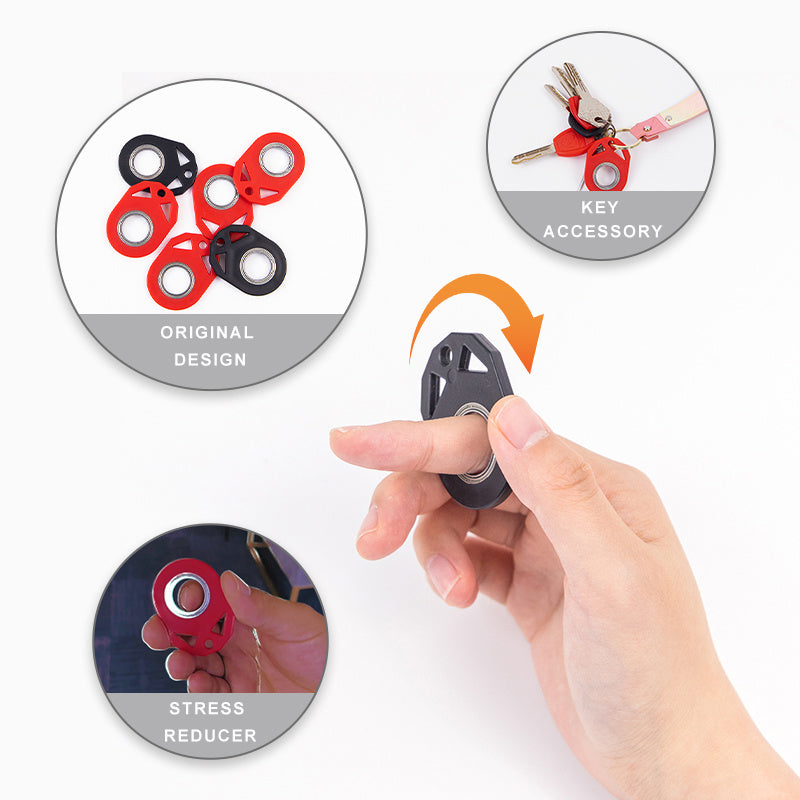 Creative Fidget Spinner Toy Keychain Hand Spinner Anti-Anxiety Toy Relieves Stress Finger Spinner Keychain Bottle Opener Kids Toy - 𝓢𝓱𝓸𝓹𝓵𝓮𝓬𝔂