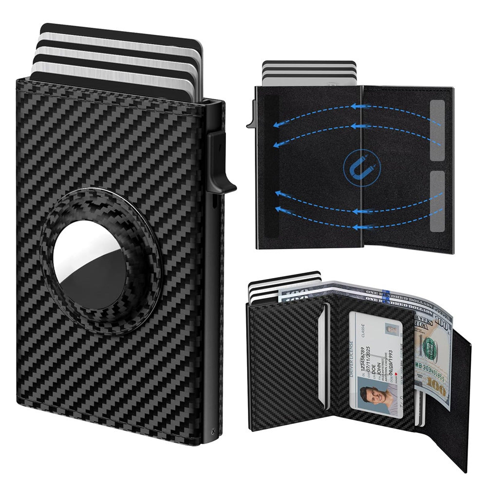 Men's Ultra-thin Smart Wallet Card Clamp - 𝓢𝓱𝓸𝓹𝓵𝓮𝓬𝔂