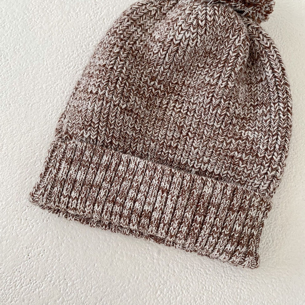 Infant Baby Girl Mixed Color Thick Needle Pullover Pants Pullover Fur Ball Knitted Hat 3-piece Set - 𝓢𝓱𝓸𝓹𝓵𝓮𝓬𝔂