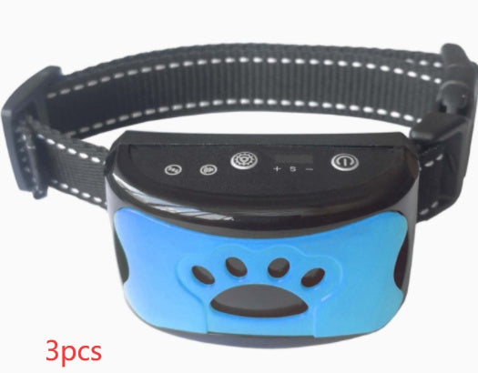 Dog Training Collar Waterproof Electric Pet Remote Control Rechargeable Dogs Trainer Bark Arrester With Shock Vibration Sound - 𝓢𝓱𝓸𝓹𝓵𝓮𝓬𝔂