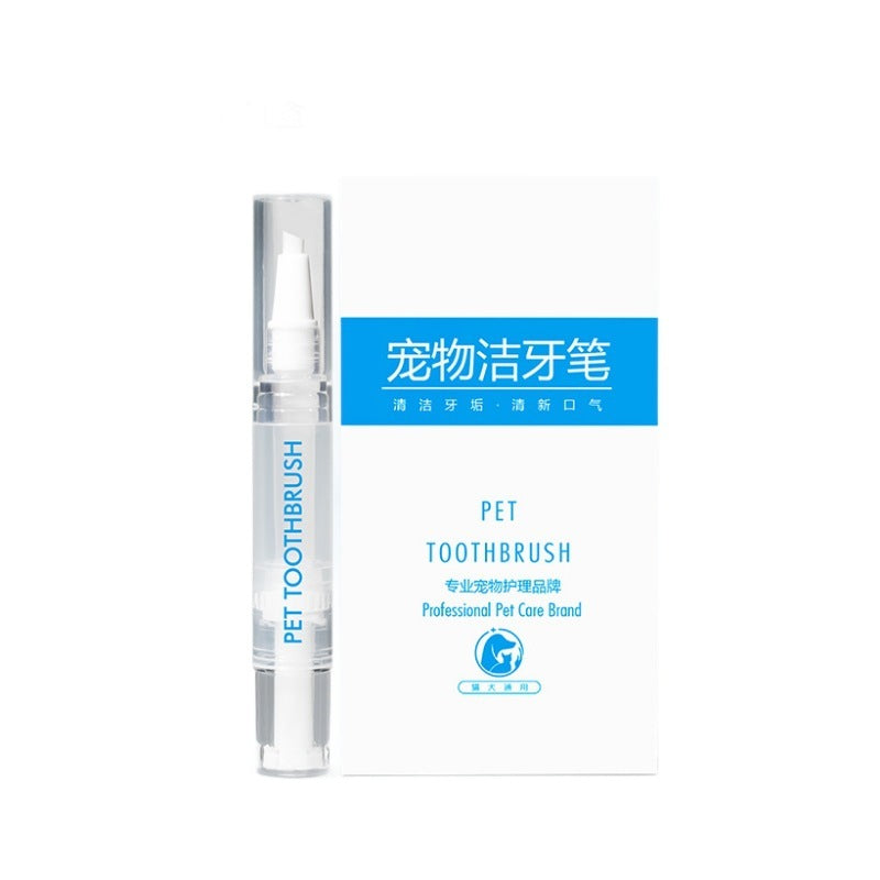 Pet Toothbrush Pen Teeth Cleaning Tools Breath Pet - 𝓢𝓱𝓸𝓹𝓵𝓮𝓬𝔂