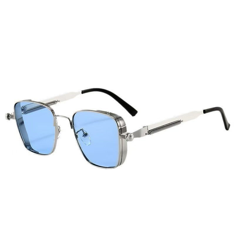 Men's Box Metal Retro UV Sun Glasses - 𝓢𝓱𝓸𝓹𝓵𝓮𝓬𝔂