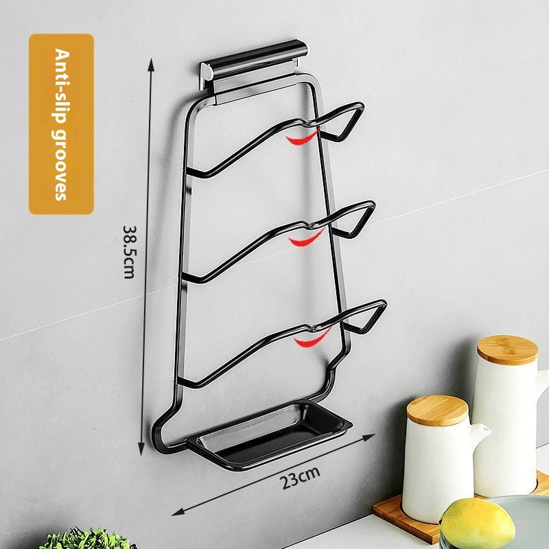 Pot Lid Rack Wall-mounted Alumimum - 𝓢𝓱𝓸𝓹𝓵𝓮𝓬𝔂
