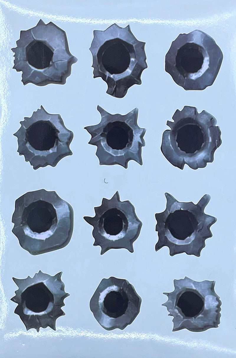 Simulation Bullet Hole Car Sticker, Car Bullet Hole Crack Car Sticker - 𝓢𝓱𝓸𝓹𝓵𝓮𝓬𝔂