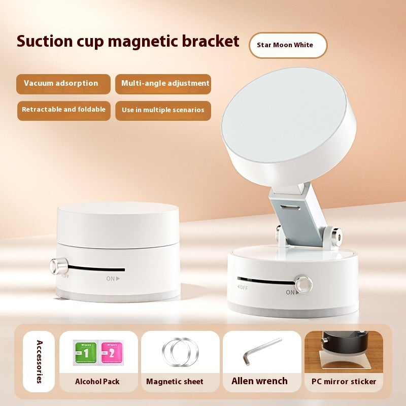 Foldable Magnetic Vacuum Car Phone Holder Foldable Suction Cup With Suction Cup Hands-Free Navigation For Smart Phone - 𝓢𝓱𝓸𝓹𝓵𝓮𝓬𝔂