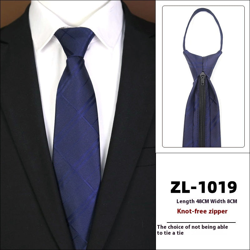 Men's Formal Wear Business Zipper Tie-free - 𝓢𝓱𝓸𝓹𝓵𝓮𝓬𝔂