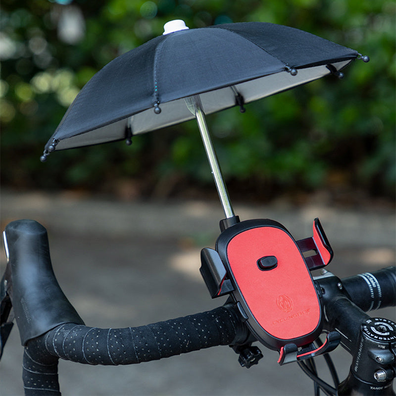 Bicycle Mobile Phone Umbrella With Bracket - 𝓢𝓱𝓸𝓹𝓵𝓮𝓬𝔂